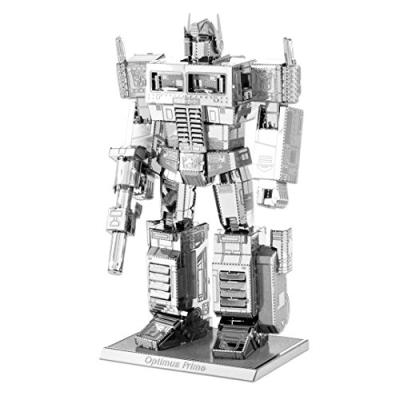 Metal earth - 5060300 - maquette 3d - transformers - optimus prime - 4,5 x 3,1 x 8,8 cm - 2 pièces