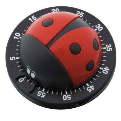 BEKA - Minuteur Mécanique plastique coccinelle 60' EK *