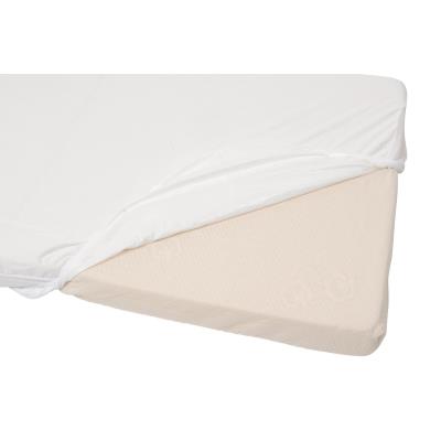 Drap-housse imperméable blanc 70x140cm