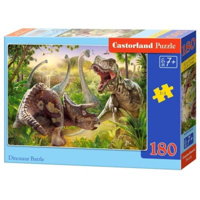 Castorland puzzle puzzle Dinosaur Battle 180 pièces