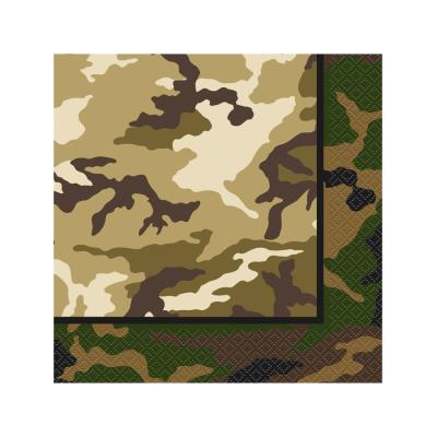Serviettes militaires (x16)