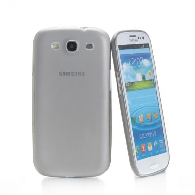 Coque Muvit rigide transparente Noire pour Samsung Galaxy S3 i9300