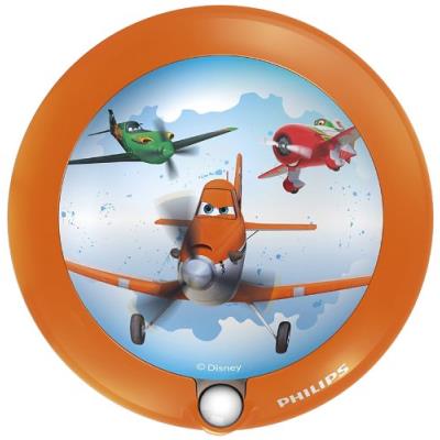 Philips Veilleuse Enfant Disney Planes LED Mati&egrave;re Synth&eacute;tique