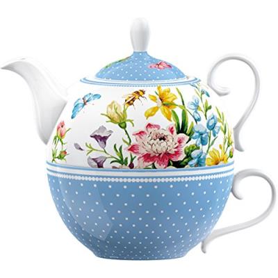 Creative tops katie alice english garden à thé en porcelaine pour une théière et coupe