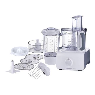 Kenwood Multipro Home FDP613WH - keukenmachine - 1000 W - wit/grijs