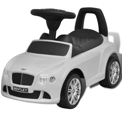 vidaXL Bentley Pousse-pied Voiture enfant blanc