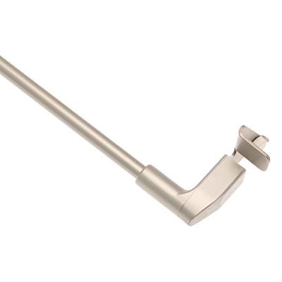 Home maison 10016747 press & go tringle alu extensible sans embout nickel