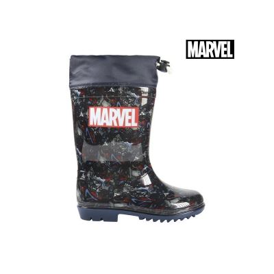 Bottes en Caoutchouc pour Enfants The Avengers Noir Taille des chaussures 25