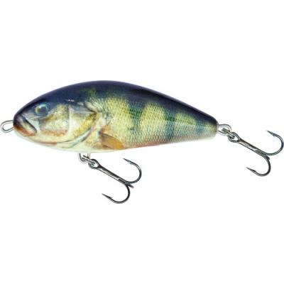 Salmo fatso jerk pike leurre coulant real perch 10cm