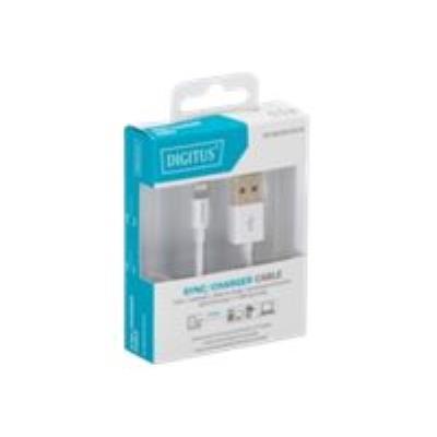 DIGITUS Lightning-kabel - Lightning / USB - 50 cm