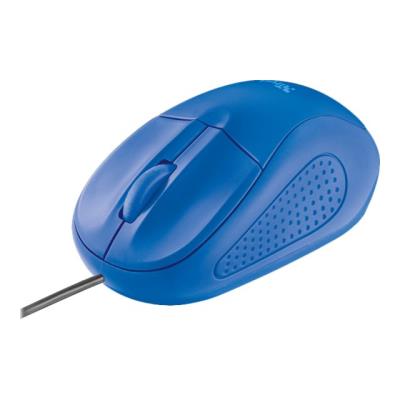 Trust Primo - muis - USB - blauw