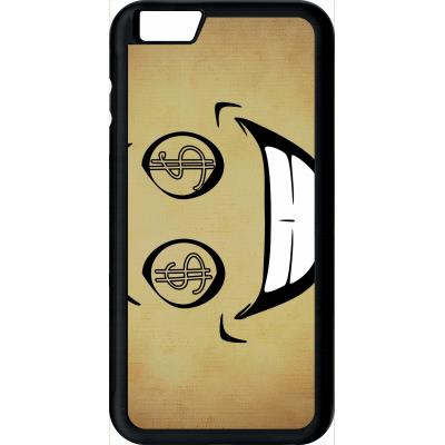 Coque apple iphone 6+ plus smiley cupide dollars