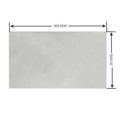 Ariston Glace De Tiroir W=466 X 281 X 4 (1 Bac) Pour Refrigerateur Ref: C002