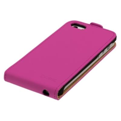 Étui à rabat pour galaxy s5 rose könig