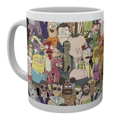 Tasse à café Rick et Morty Personnages