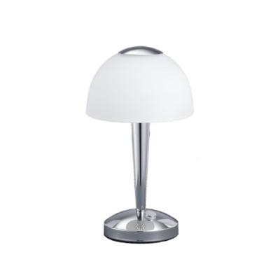 trio leuchten 529990106 lampe avec 1 ampoule led 5 w et 1 variateur pour 3 niveaux d'intensité lumineuse chromé/verre dépoli bla