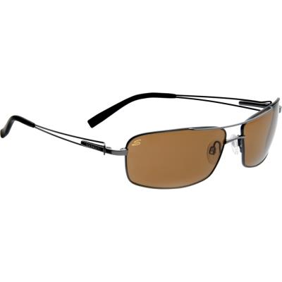 Serengeti dante gunmetal brillant drivers polarisé - medium-large - gris