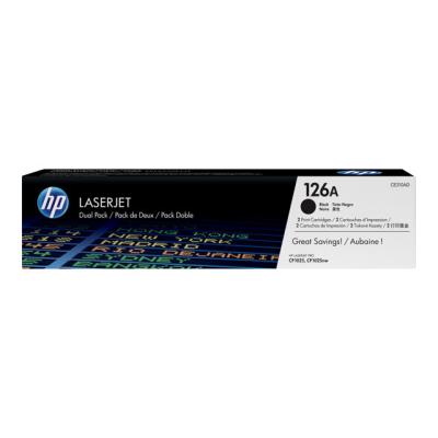 HP 126A - 2 - zwart - origineel - LaserJet - tonercartridge (CE310AD)