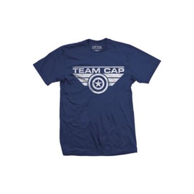Captain America Civil War T-Shirt Team Cap Logo (M)