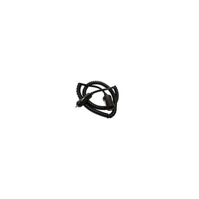 Cordon - Velleman -  spirale pour fiche allume-cigares male / femelle - 1m