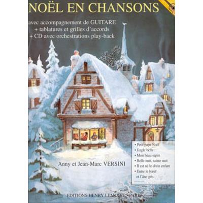 Partitions classique LEMOINE VERSINI JEAN-MARC EN CHANSONS + CD - GUITARE Guitare