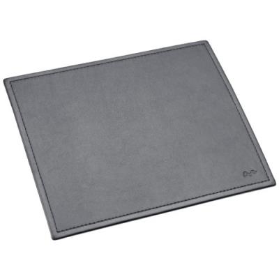 Läufer 37636 Ambiente Modena Tapis de souris en cuir véritable Noir 21 x 26 cm