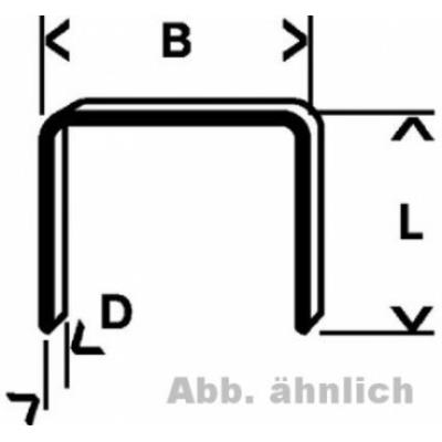 Bosch Accessories 2609200238 Feindrahtklammern Typ 58 1000 St. Abmessungen (L x B) 14mm x 13mm