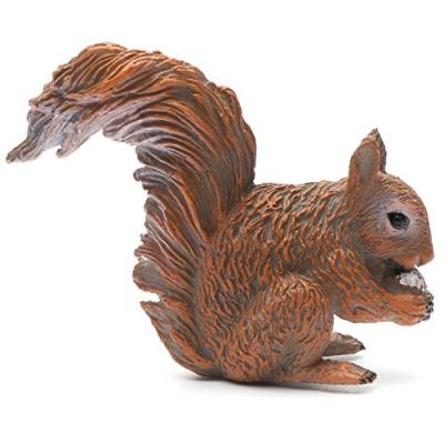 Collecta - 3388467 - figurine - animaux de la forêt - ecureuil roux mangeant