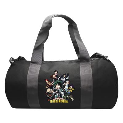 ABYstyle - My Hero Academia - Sac de Sport - Groupe - Noir (50 x 25 x 25 cm)