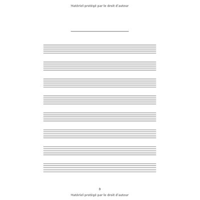 CAHIER SOLFEGE: Cahier de Musique avec Papier Crème à 6 Grosses Portées |  Carnet Grand Format A4 100-Pages | Partition Musicale et Composition Pour