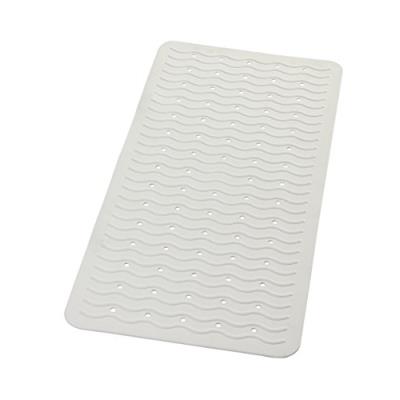 Ridder 683010-350 playa tapis antidérapant pour baignoire caoutchouc synthétique blanc 38 x 80 cm