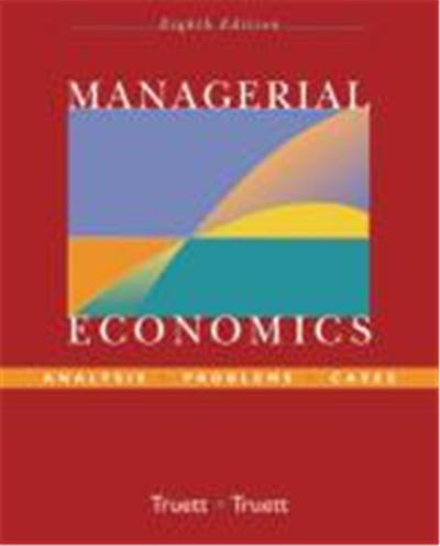 Managerial Economics: Analysis, Problems, Cases