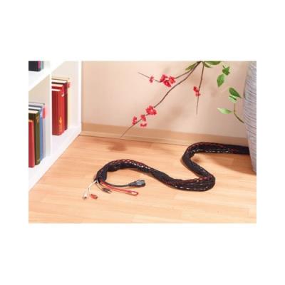 Gaine souple pour câbles avec glissière - 2 m