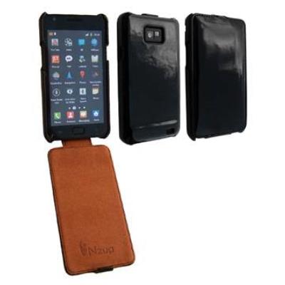 Housse / Etui pour Samsung Galaxy S2 i9100 glossy noir