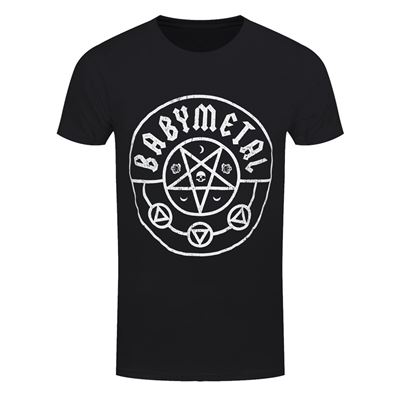 Babymetal T-Shirt Pentagram Homme Noir