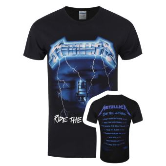 Metallica T-Shirt Ride The Lightning Tracks Homme Noir - Autres vêtements -  Achat \u0026 prix | fnac