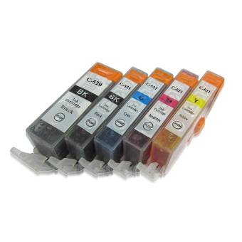 Cartouche D'encre Compatible Canon PGI-520XL/CLI-521XL - Pour Pixma MP540 à MP640 - Garantie 3 Ans, Multicolore