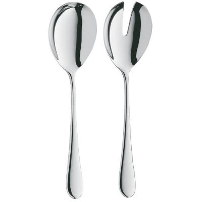 WMF 1140216340 COUVERTS SALADE MERIT EN ACIER CROMARGAN PROTECT, GRAND MODLE
