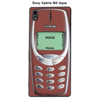 Coque Sony Xpéria M4 Aqua - Nokia 3310 Marsala