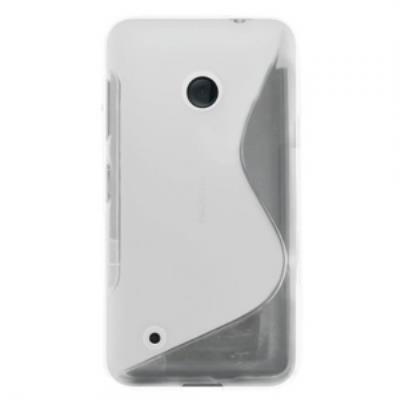 Housse Coque souple Gel type S-Line transparente Nokia Lumia 530