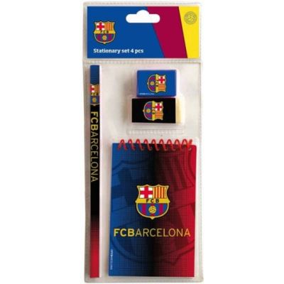 FC Barcelona écrit set 4 pièces