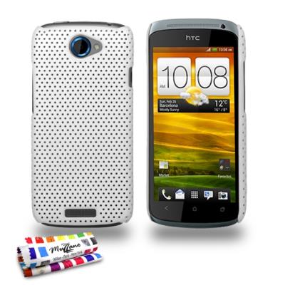 Coque ORIGINALE Ultra Fine Blanc , Alvéolia,  de MUZZANO pour HTC ONE S