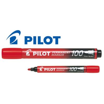 Feutre Pilot permanent Rouge