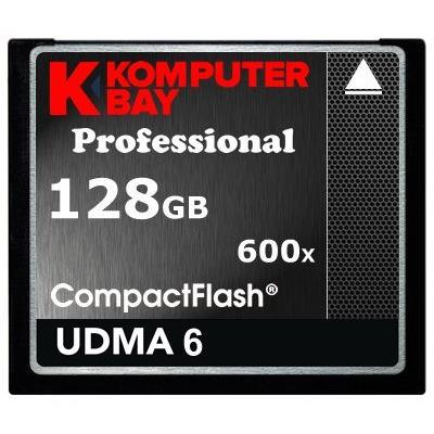 Komputerbay 128go professional compact flash carte cf 600x 90mb/s extreme speed udma 6 raw 128 go
