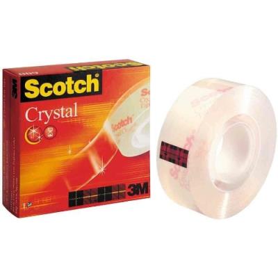 Scotch - ruban adhésif crystal clear 600, 19 mm x 10 mm par 1 6001910