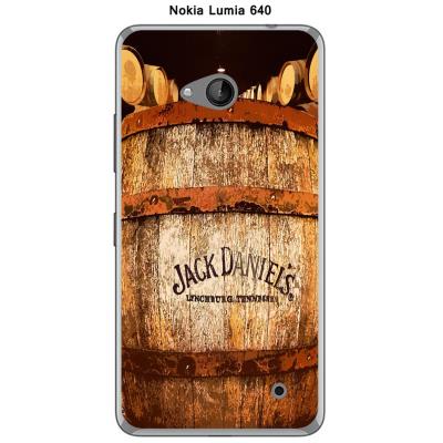 Coque Nokia Lumia 640 design Jack Daniel's tonneau
