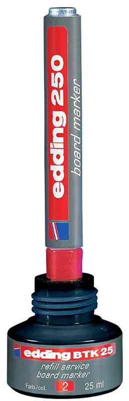 Edding Recharge d'encre BTK 25 pour marqueurs effaçables tableau 25 ml - vue 1