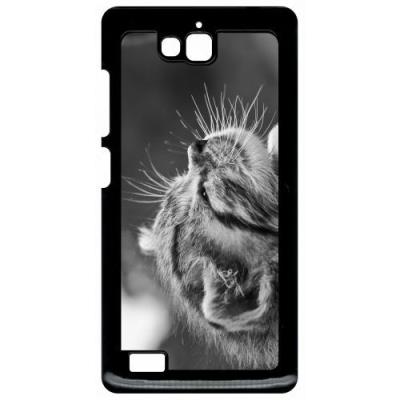 Coque huawei honor 3c et 3c 4g chat zebre