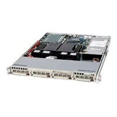 Supermicro SC813T+-500 - rack-uitvoering - 1U - uitgebreide ATX