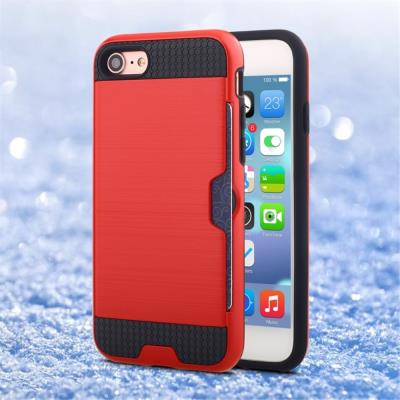 Coque en TPU pour iPhone 7 - Rouge